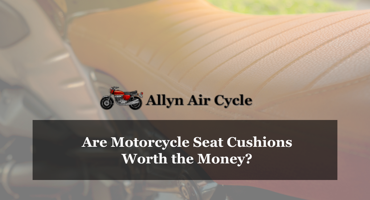 motorcycle seat cushion